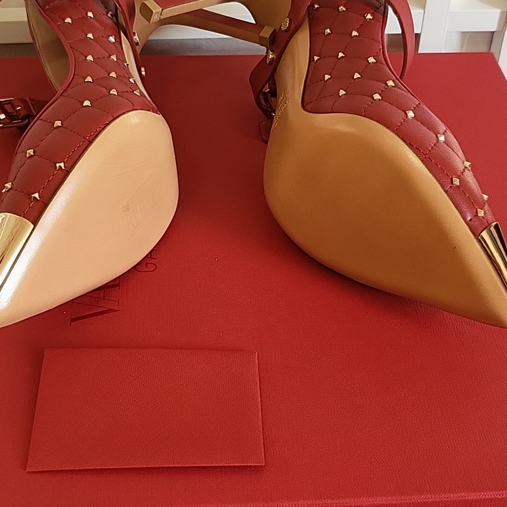 VALENTINO Red Rockstud Pumps - Picture 4 of 6